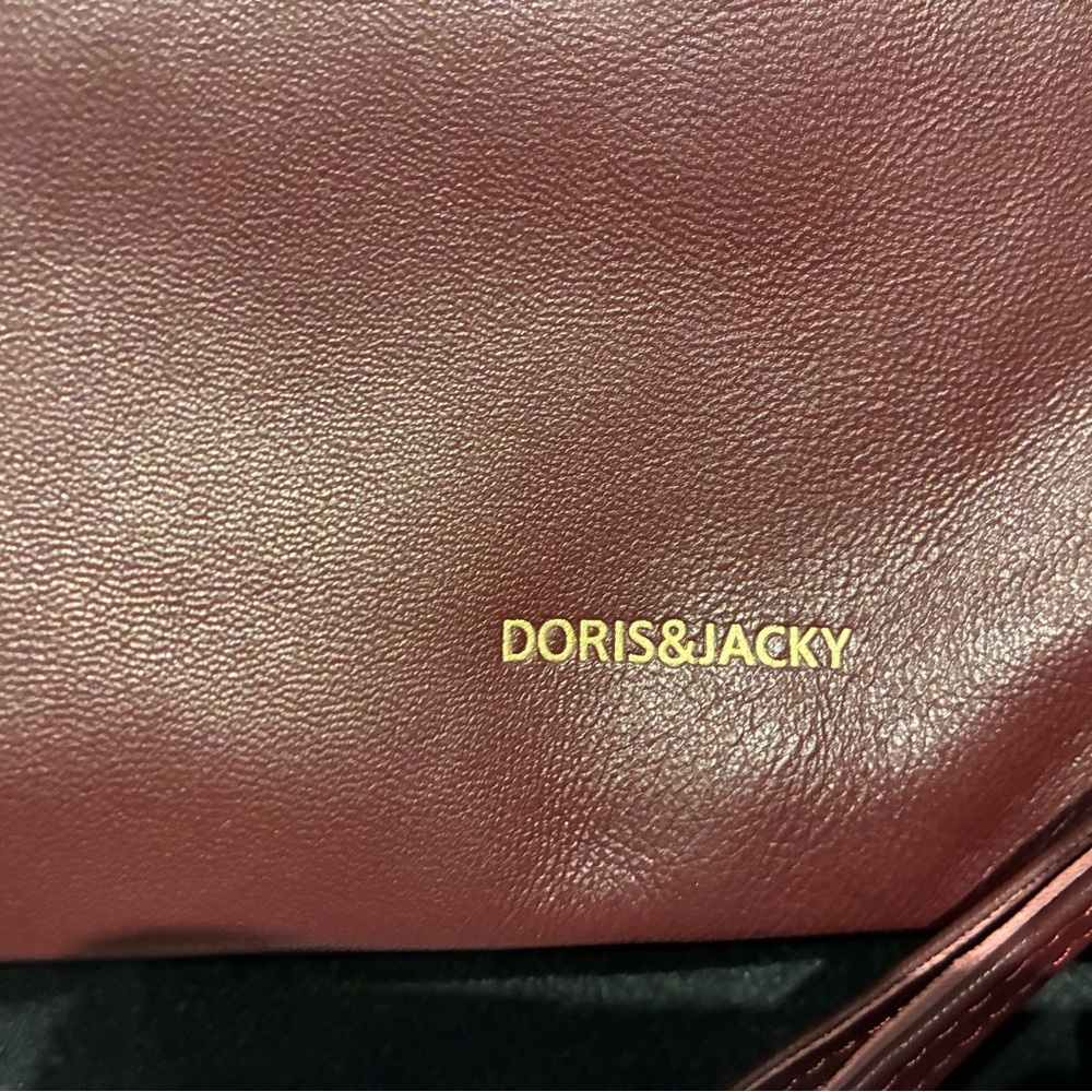 DORIS & JACKY LAMBSKIN LEATHER. NWOT